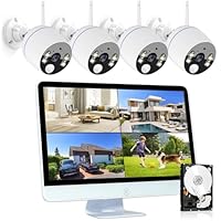 Amazon.co.jp: 防犯カメラ ワイヤレス 屋外 500万超高画素 AI人物検知