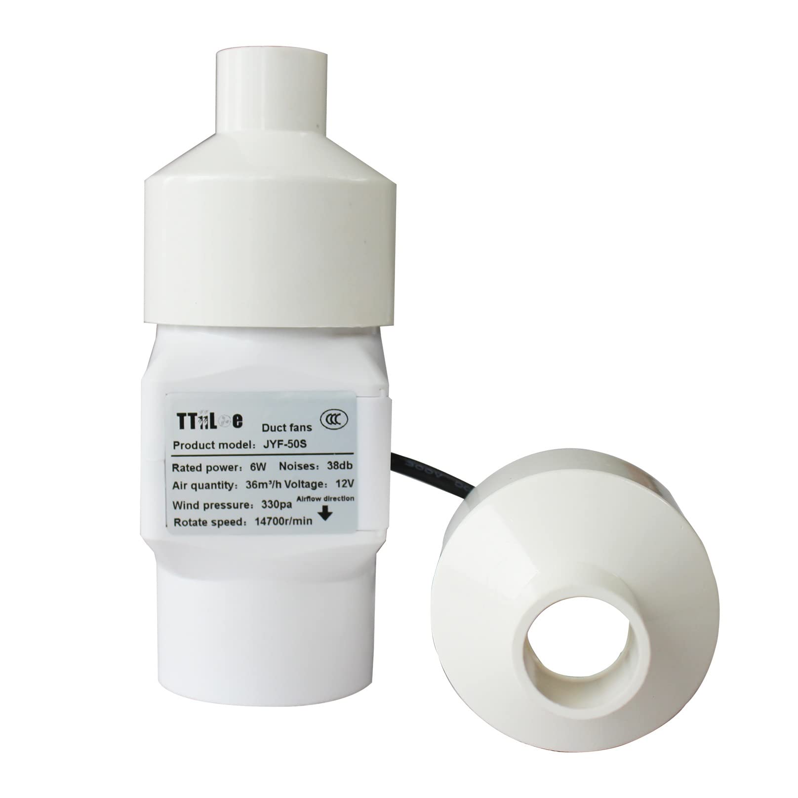 ERM22-ex e ATEX Kanaalventilator 230V-50/60Hz - DE WIT ventilatoren