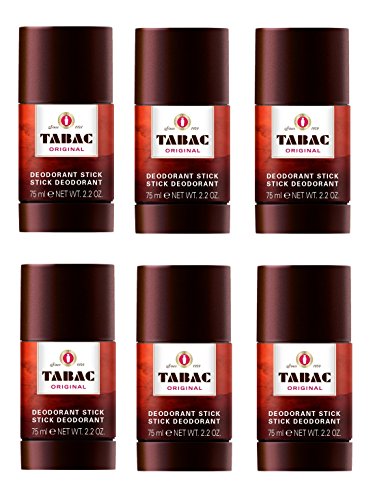 SIX PACKS of Tabac Original Deodorant Stick 75ml