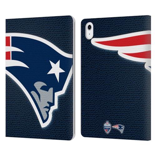 Étui portefeuille iPad Air 11 cuir NFL London Patriots compatible tablette Apple 2024