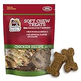 Country Kitchen Chicken Soft Chew Dog Treats, Great Tasting, Made with Real Chicken, Rich in DHA & Omega 3, 16 oz