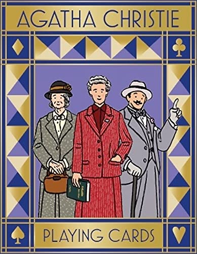 Agatha Christie Playing Cards: The perfect family gift for fans of Agatha Christie (Literary Playing Cards) für 15,50 EUR bei amazon.de Bild: Agatha Christie Playing Cards: The perfect family gift for fans of Agatha Christie (Literary Playing Cards) für 15,50 EUR bei amazon.de