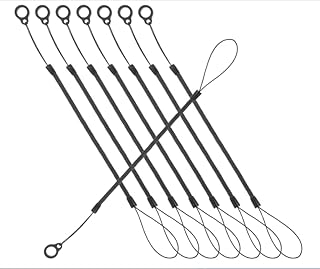 【モアステイタス】タッチペン ストラップ スプリング コード シリコン 紛失防止 ペンホルダー 吊り下げ 伸縮 タブレット スマホ用 スタイラス ストラップ 8本セット 学校 仕事 文房具 小物 携帯便利