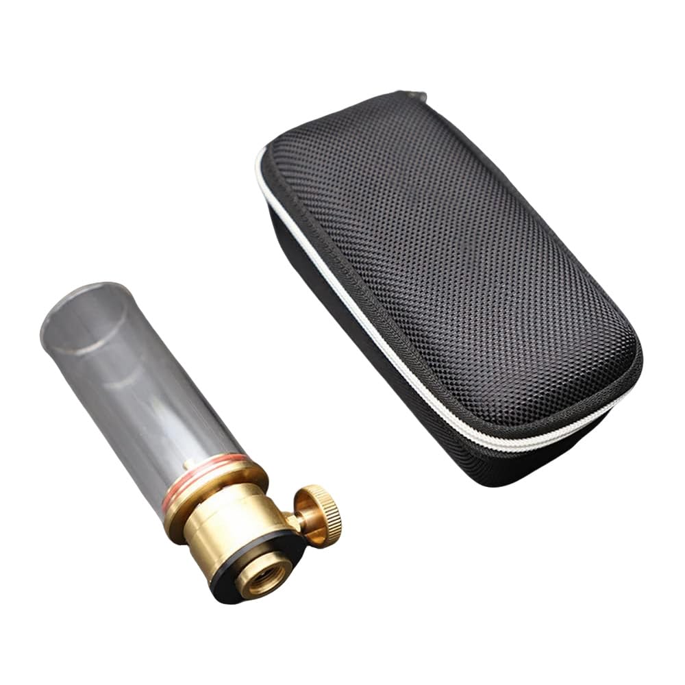 Lampe de Camping en Plein air pour la pêche, la randonnée, l'alpinisme - Lanterne Coupe-Vent extérieure Luminance réglable Réservoir de gaz Portable Lumière ambiante à gaz