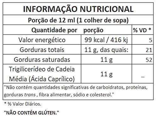 Mct 100% C8 (acid Caprílico) = Brain Octane = Equaliv 473ml