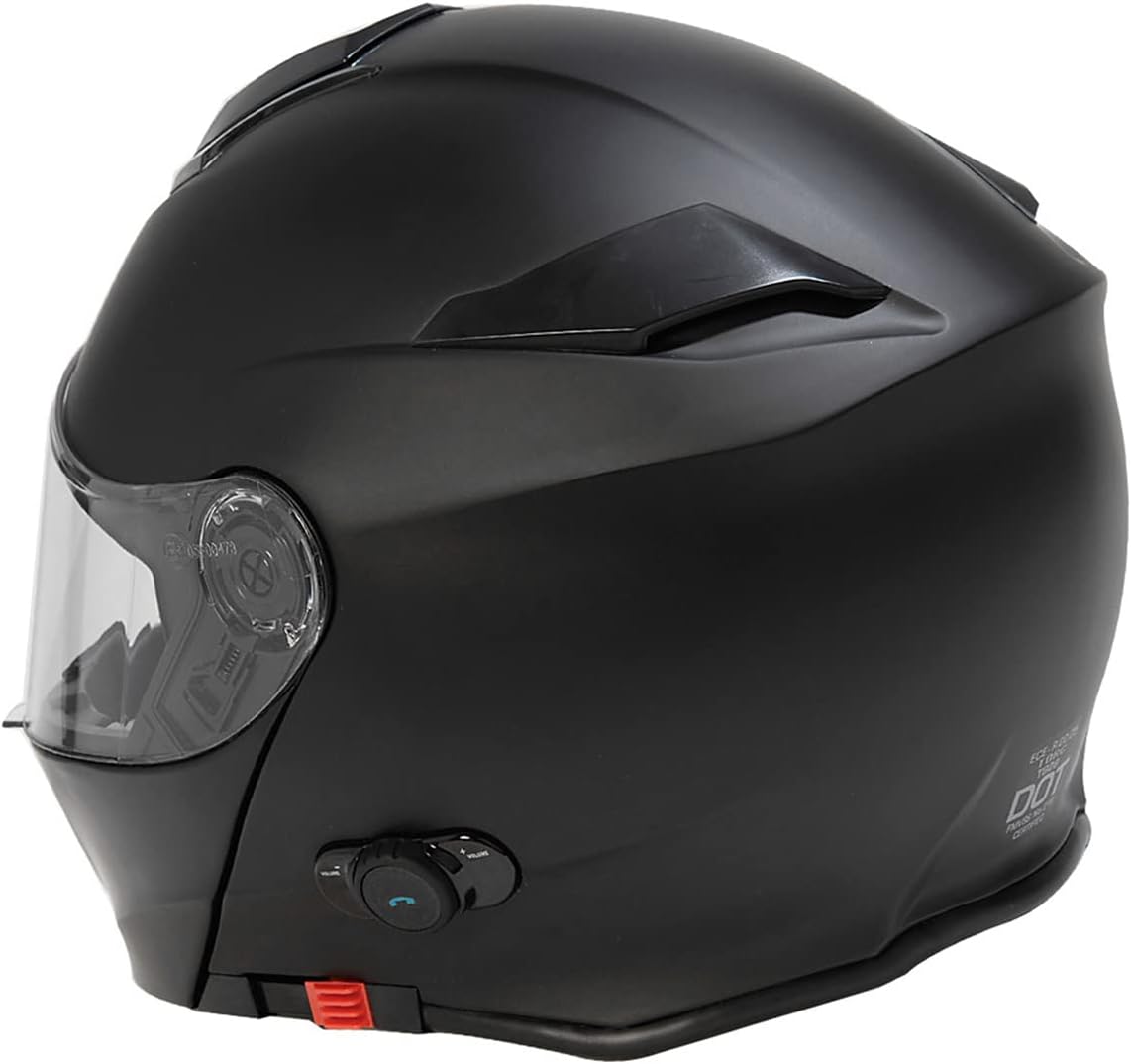 TORC T28B Blinc Wireless Integrated Modular Full Face Motorcycle Helmet