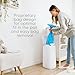 Diaper Genie Easy Roll Refill | 18 Bags Per Refill | Holds Up to 846 Newborn Diapers | Odor Control | Diaper Pail Refill Bags | Fits Diaper Genie Signature & Platinum Pails, Packaging may vary