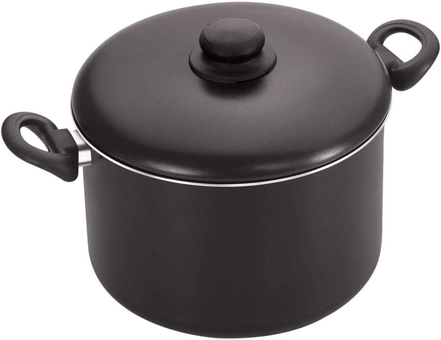 Caldeirão Super 24 Reto Alumínio Fortaleza Preto - imagem principal do produto