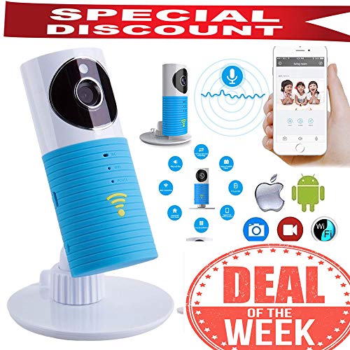 Wireless WiFi IP Camera, Cleverdog in Home Security Camera with Night Vision, Pet