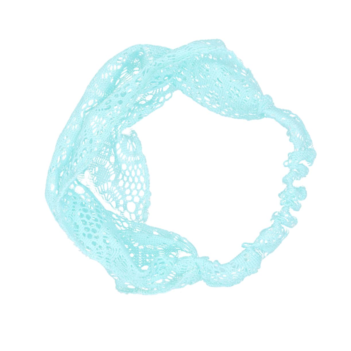 Didiseaon 4piezas Anchas De Encaje Floral Para Mujer De Accesorios De Moda Color Azul y