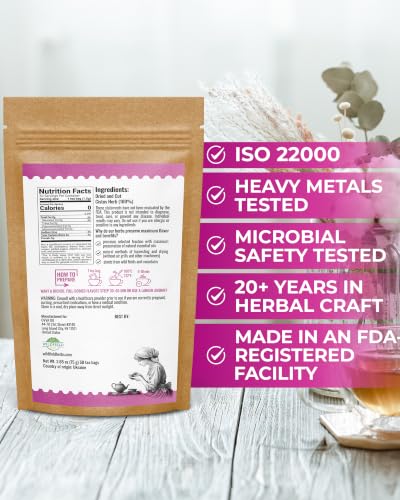 Image of 50 Bags Cistus Tea Cistus Incanus Tea Herbal (Cistus L.) - 50 Count 1.5g Herb Bags