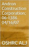  Andron Construction Corporation; 06-1386 04/16/07 (English Edition)