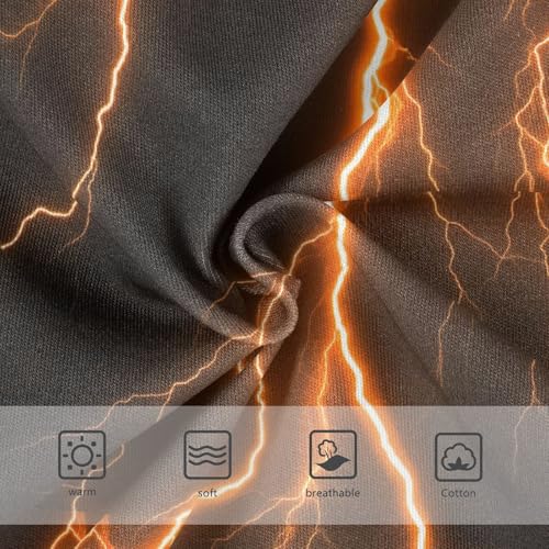 Joisal Artistic Toddler Underwear Floral 2t Cotton Panties Little Girl Glowing Lightning Bolts Dark Briefs Girls Undies3