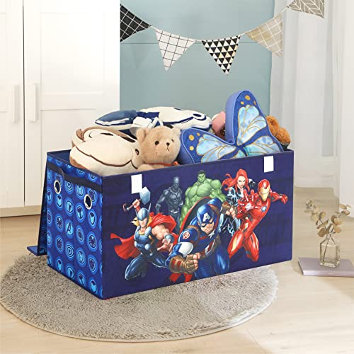 Coffre de rangement durable Avengers avec couvercle rigide pour chambre - 6