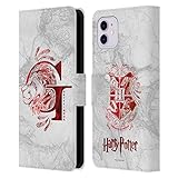 Head Case Designs Officially Licensed Harry Potter Gryffindor Aguamenti Deathly Hallows IX Leather...
