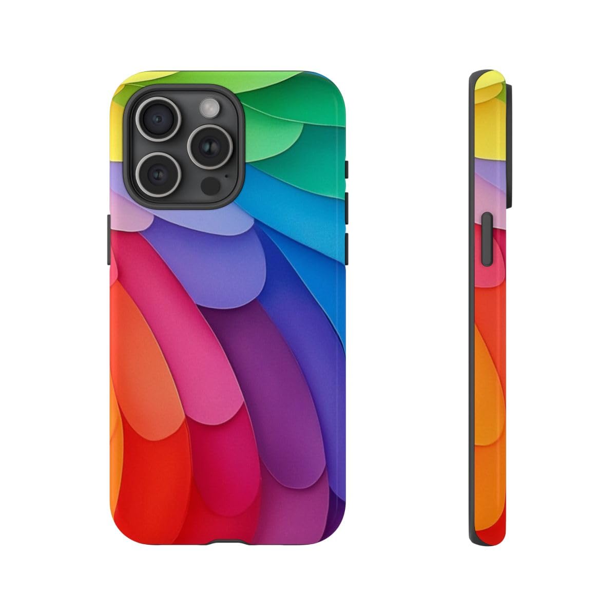 Coque iPhone 15 Pro Max multicolore anti-rayures protection intégrale