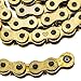 NICHE Gold 420 X-Ring Chain 126 Links with Connecting Master Link