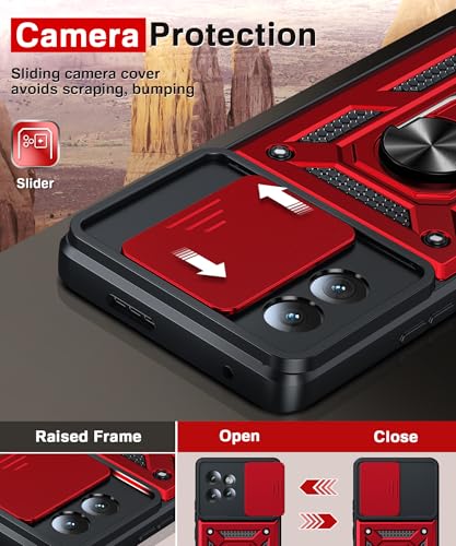 Coque Moto Edge-Plus 2023 double couche résistante avec béquille