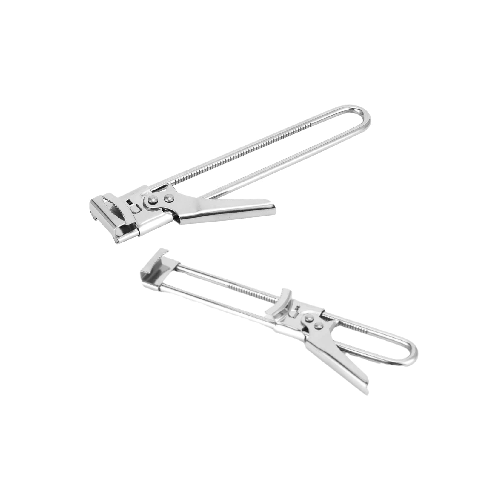 2Pcs Stainless Steel Jar Opener, Adjustables Manual Jar Bottle Opener Can Opener Kitchen Glass Jar Bottle Opener Jar Bottle Can Lids Remover