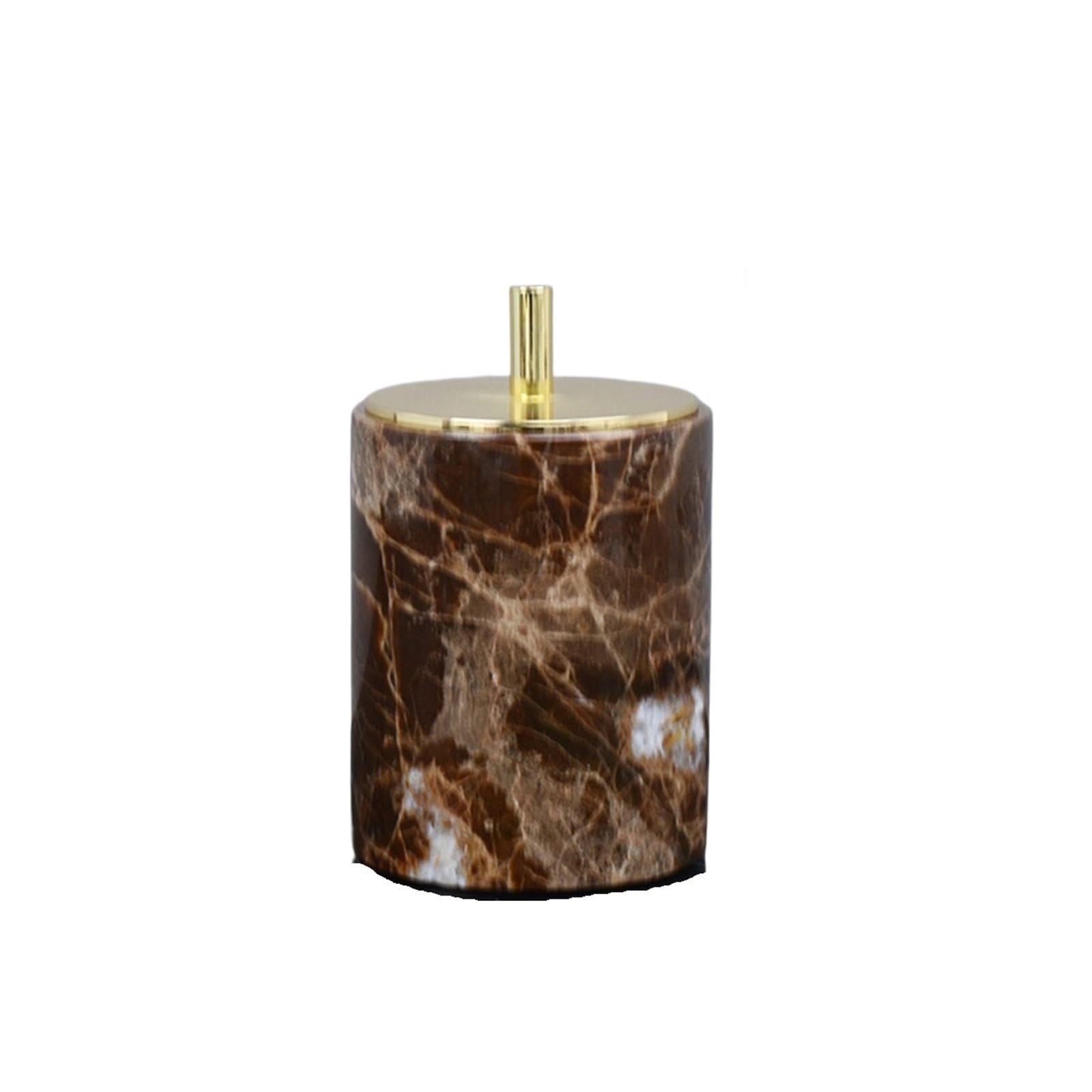 Soap And Toothbrush Holder Sets Brown Natural Marble Bathroom Accessories Luxury Marble Soap Dispenser Toothbrush Holder Soap Dish Tray Set For Bathroom(A-Toothpick box)