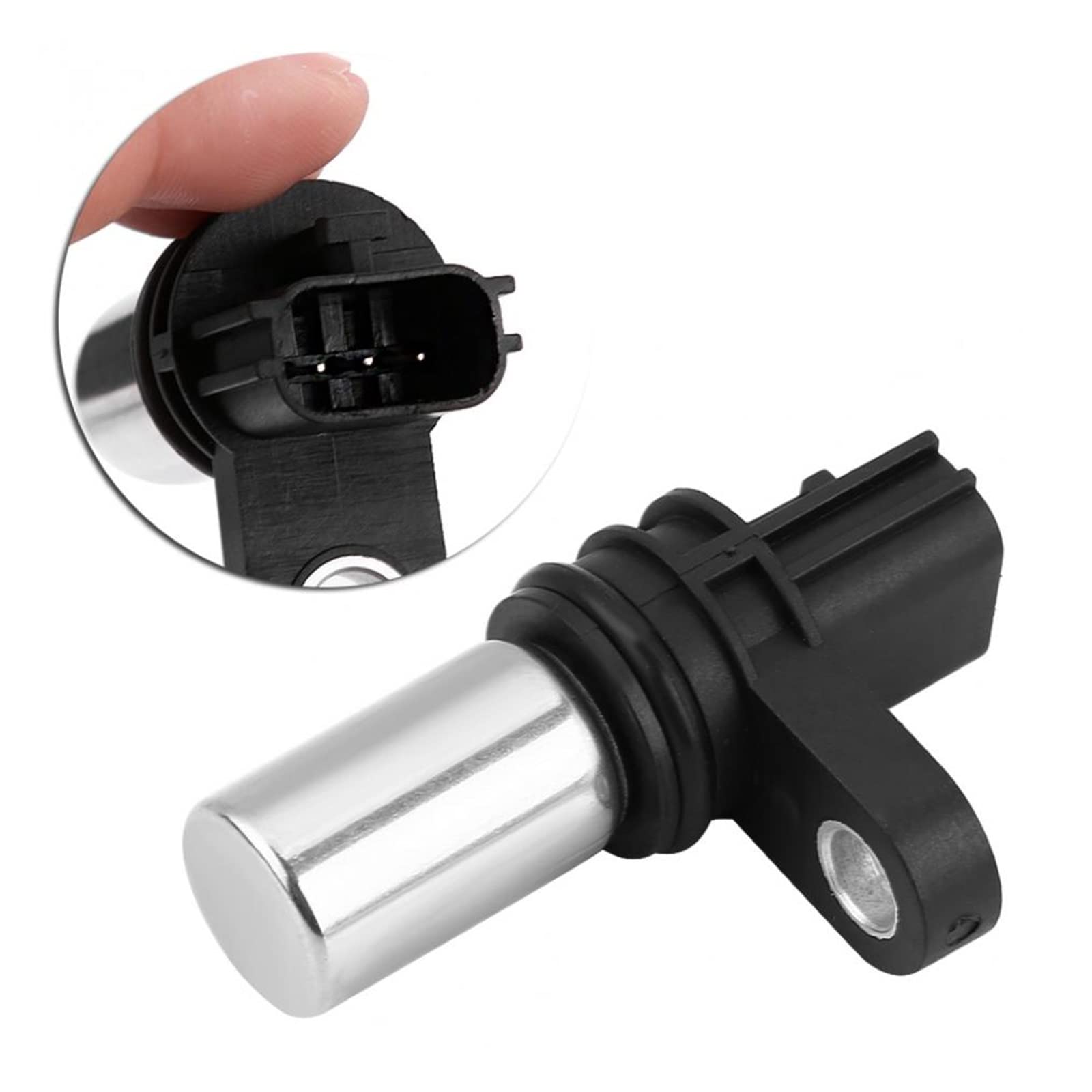 Sensor de árbol de levas 2 Piezas Sensor de posición del árbol de levas del cigüeñal para Nissan para Altima para Sentran para Frontier 2 5L 23731-6N21A Sensor de posición del árbol de levas Sensor