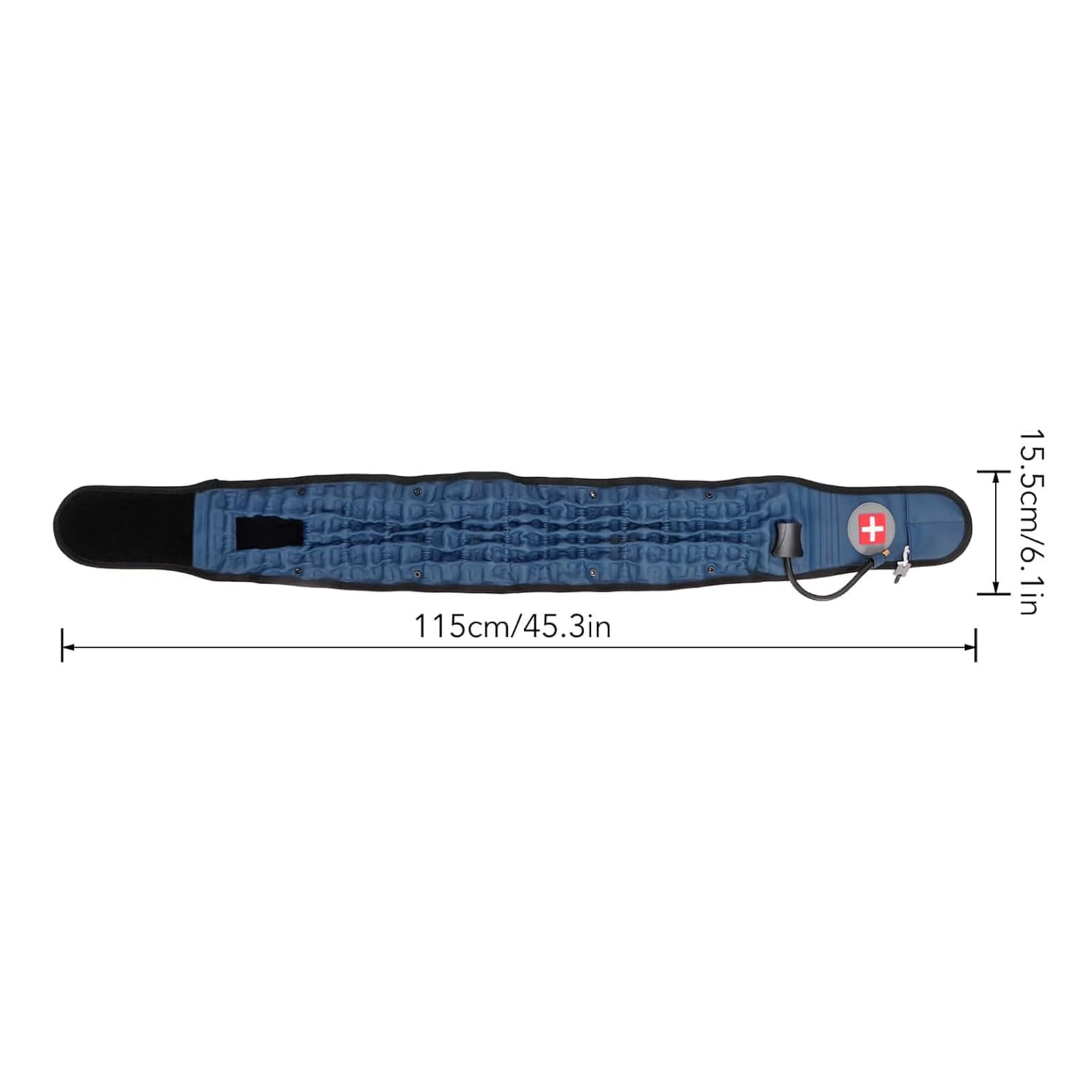 CUSMA Cinturón De Espalda De Descompresión, Cinturón Inflable Espinal, Dispositivo De Tracción Lumbar Para Hombres Y Mujeres, Se Adapta A Cintura De 29 A 49 Pulgadas.,Beige