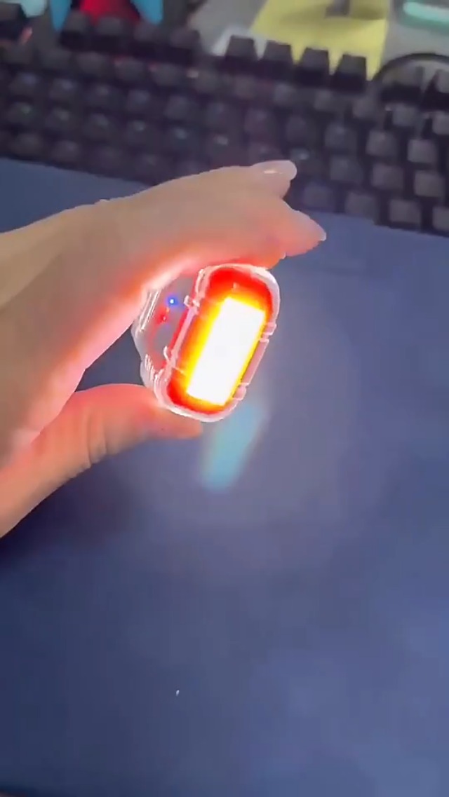 Encendedor eléctrico recargable plasma impermeable rosa y amarillo miniatura 7