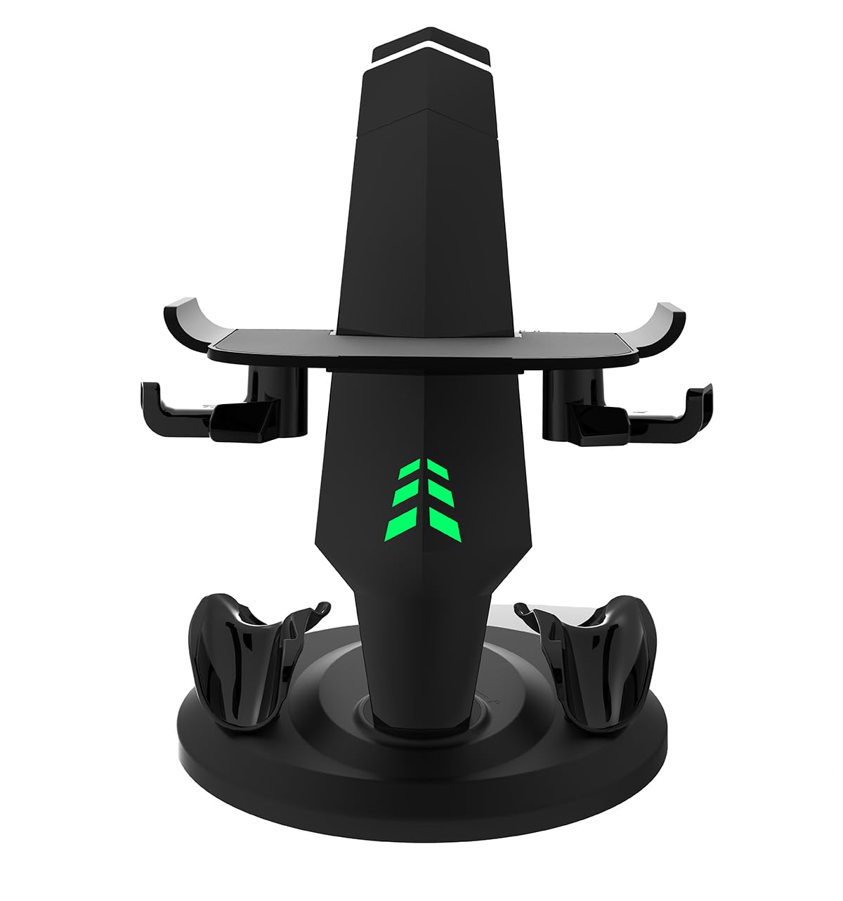 Soporte de realidad virtual, base de carga de auriculares VR Display Stand Accesorios para Oculus Quest 2/Quest 3 VR Headset (negro)