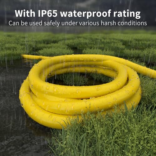 Image of HUANCHAIN 14 /3 Gauge 50FT Heavy Duty Outdoor Extension Cord Waterproof
