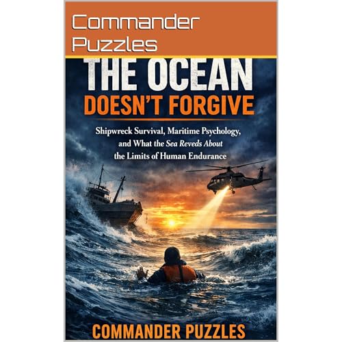 The Ocean Doesn&rsquo;t Forgive Audiolibro Por Commander Puzzles, Todd Hemming arte de portada