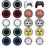 18 Grips Mando ps5 | Grips para ps4 | Funda de Mando ps5 | thumbstick ps5 |...