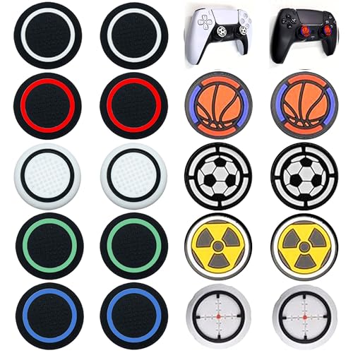 Ya en mundofriki.es: 18 Grips Mando ps5 | Grips para ps4 | Funda de Mando ps5 | thumbstick ps5 | Cubre Joystick Xbox One Series X/S | Tapas Joystick ps4 | Ps5 Accesorios | Grips ps5 **