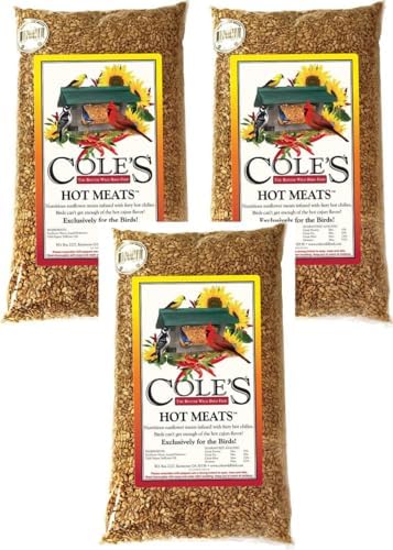 HOT MEATS BIRD SEED 5# (Pkg of 3)3