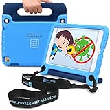 WORLD'S FIRST ANTIMICROBIAL FUNDA PARA iPAD - Funda protectora antibacteriana para niños a prueba de niños que restringe el olor, los olores, el moho y la suciedad.