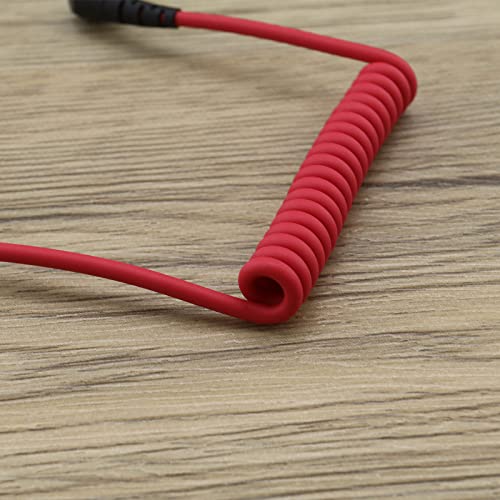 Cable de micrófono 3.5 mm macho a macho TRS miniatura 6