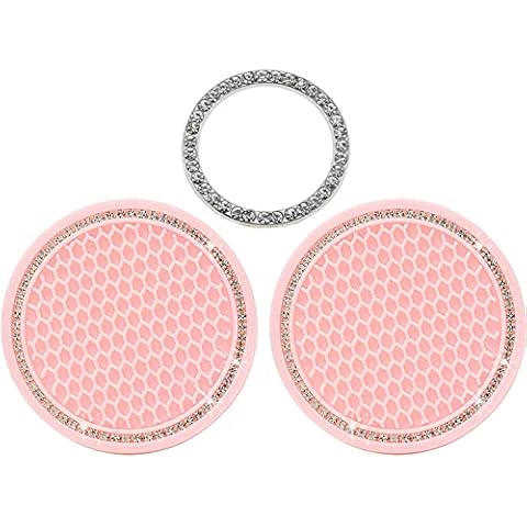 NewL Bling Bling Non-Slip Drink Coaster Set Cover