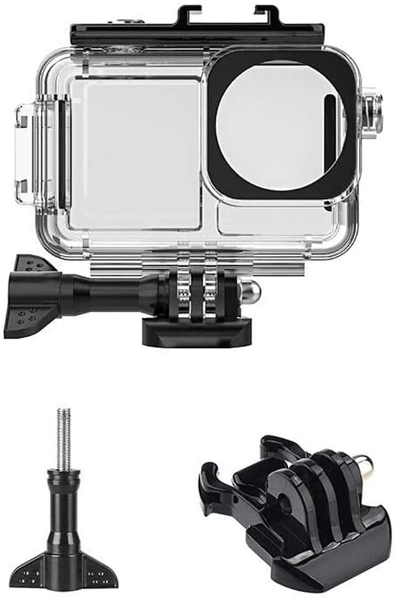 Miniatura 2 de Coyktonty - Funda impermeable para DJI Action 4Osmo Action 3,40M, accesorio de filmación subacuática con soporte y tornillos