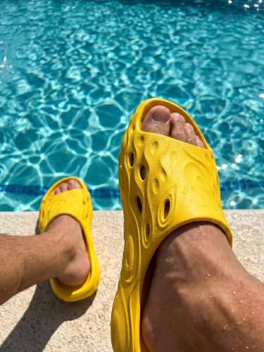 Image of Bacca Bucci Drift Foam Recovery Clogs for Men | Lightweight EVA Slip-On Slides | Breathable Quick-Dry Comfort Sandals