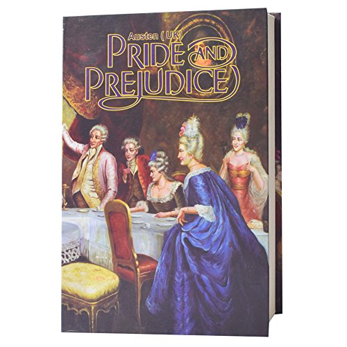 Real Paper Book Locking Book safe with Key Lock Secret Hidden Safe Anti-Theft Safe Secret Box- Pride and Prejudice - Thumbnail 2