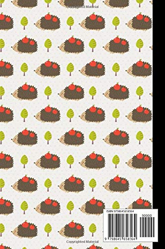 Notebook: Hedgehog Journal, Hedgehog Themed Gift For Hedgehog Lovers And Hedgehog Owners, Hedgehog Notebook - Image 2