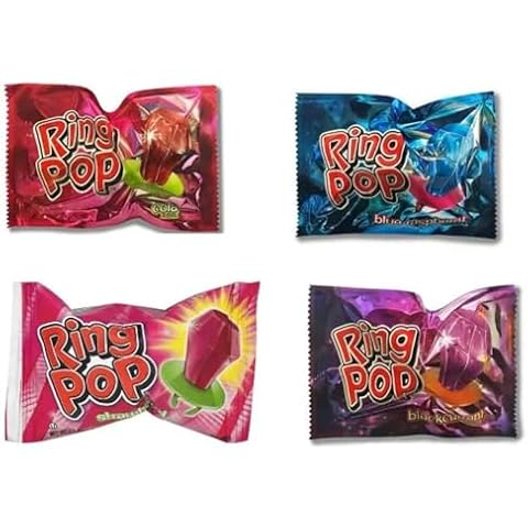 Ring Pops Twister Fruit Flavour Lollipops Cover