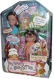 My Favorite Babysitter Splashin' Summer Doll Playset with Mariola and Hazel Plus Bonus Collectible Storybook and Pop-Up Playset