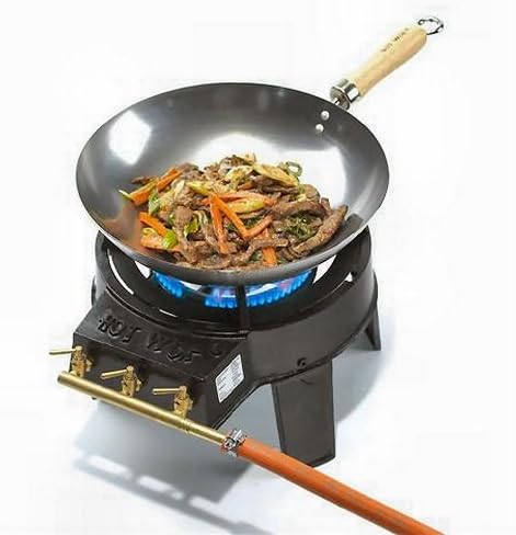 Hot Wok HW3711 Original Wok Set with Regulator/Hose