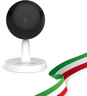 Foscam X4 Telecamera IP da interno WiFi Dual 4 MP con audio integrato compatibile con Alexa e Google Home colore Bianco Foscam X4 Telecamera IP da interno WiFi Dual 4 MP con audio integrato compatibile con Alexa e Google Home colore Bianco