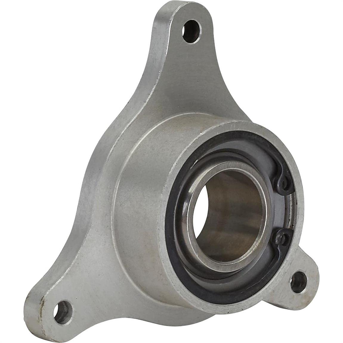 Speedway Motors Firewall Mount Steering Shaft Bearing for 3/4 Inch Steering Shaft Size, Aluminum Housing with 25 Degree Misalignment, Universal Fit for Custom Builds