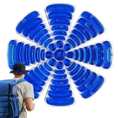 Pack de glace pour la tête sous le chapeau à diffusion de froid longue durée