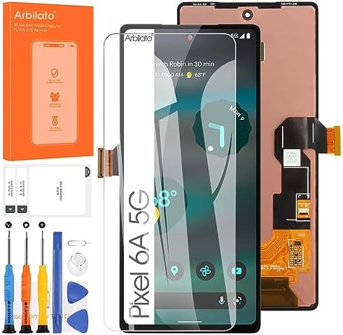 OLED Screen Replacement For Google Pixel 8 – LCD Display + Touch Screen Digitizer + Frame