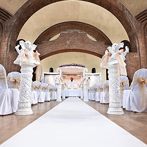 EAM Wholesale White Wedding Aisle Runner Carpet Event Carpet Aisle