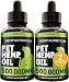 Hemp Oil for Dogs & Cats - 5000mg - Calming Mood, Anxiety & Stress Relief - Hip & Joint Support - Natural Pet Hemp Oil - Calming Treats for Dogs- Made in USA - Omega 3, 6 & 9