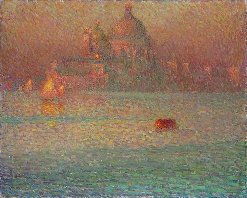 Lienzo Fuochi d'artificio Mattina d'inverno para decoración de paredes de 60x90cm
